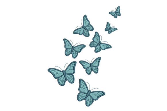 Blue Butterfly Cluster: A Seasonal Review for Embroidery Sellers