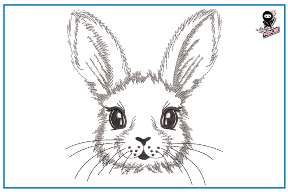 Bunny Portrait Embroidery Review