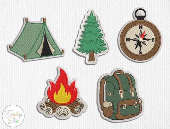 Camping Embroidered Patches Set Review