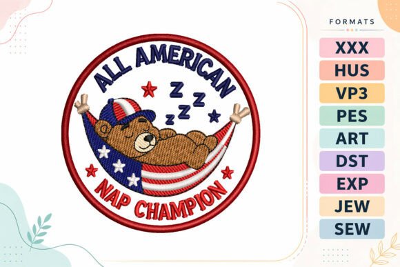Cute Bear 4th of July Patch Review