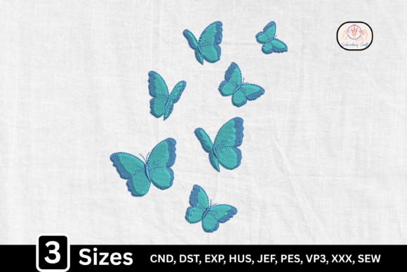 Elegant Blue Butterfly Embroidery Review
