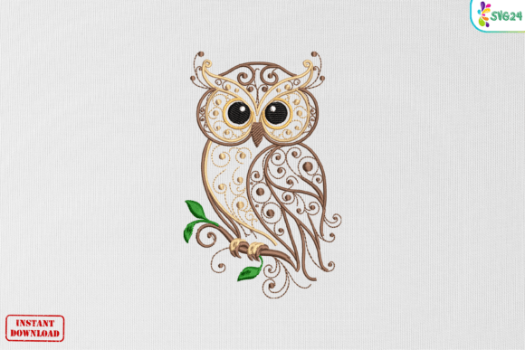 Elegant Filigree Owl Artwork Review