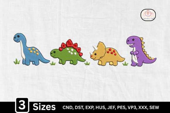 Kawaii Animal Dinosaur Embroidery Review