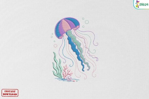 Pastel Jellyfish Ocean Fantasy Design Review