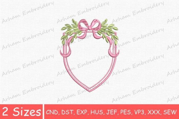 Pink Bow Floral Monogram Frame Review