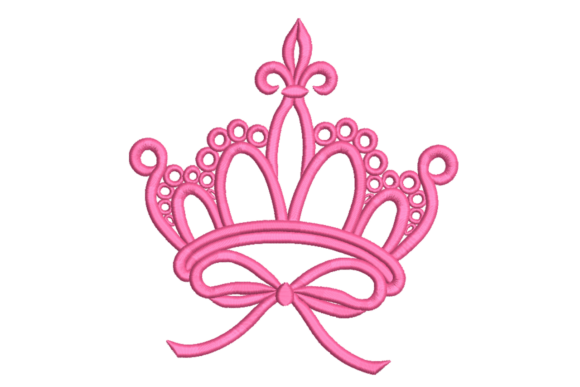 Princess Tiara Bow: A Smart Pick for Your Embroidery Shop